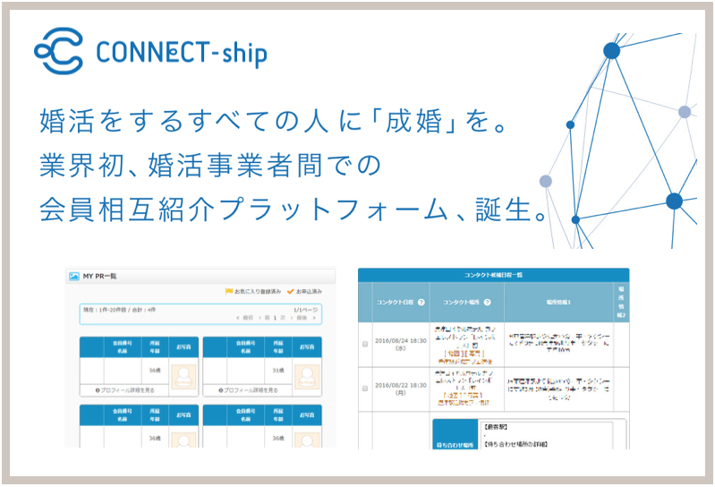 パートナーエージェントのコネクトシップ