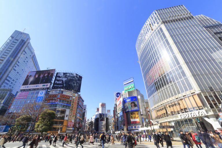 渋谷スクランブル交差点