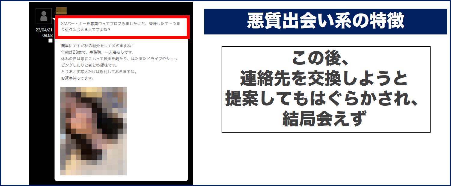 悪質出会い系