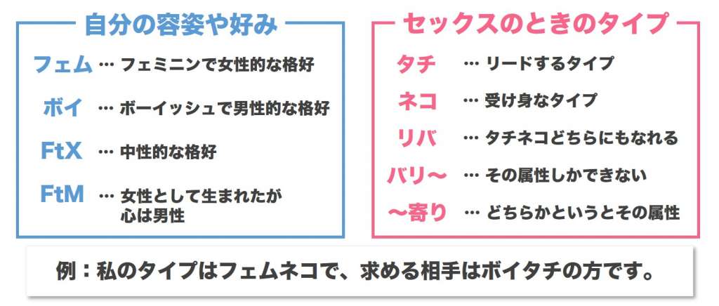 レズビアンにおけるセクシャルの解説画像